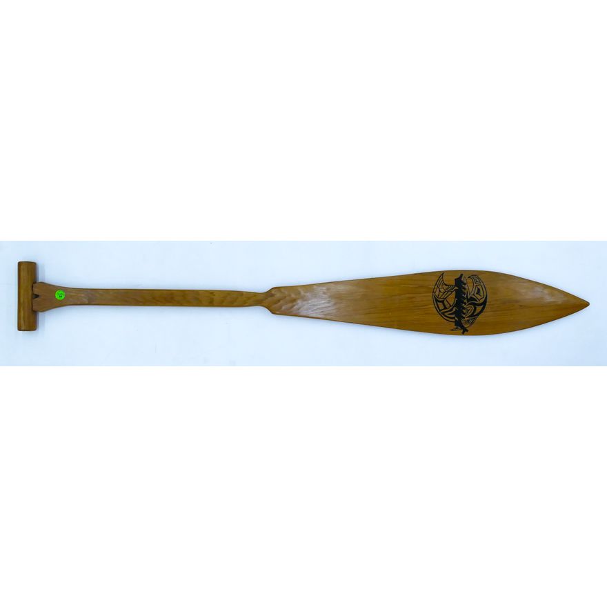 Andrew Jackson-Nickel (Suquamish) ''Salmon Canoe'' Paddle