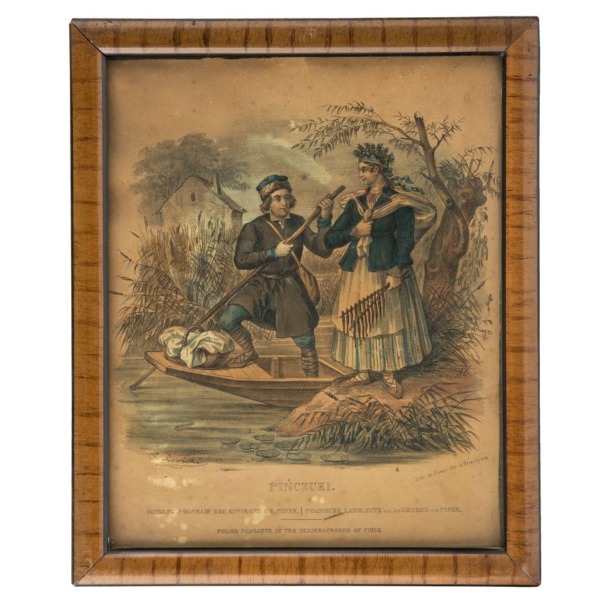 Jan Nepomucen Lewicki | Zestaw 12 tablic z cyklu Ubiory polskie, ok. 1838 r.