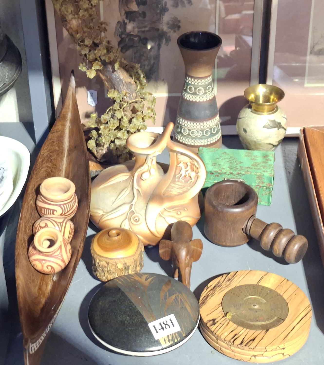 Studio Pottery And Treen