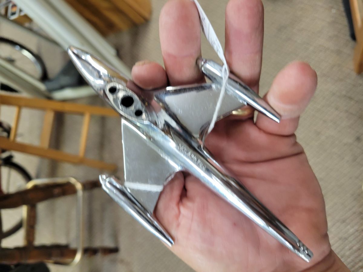 Jet Airplane Hood Ornament Midwest Auctions, LLC