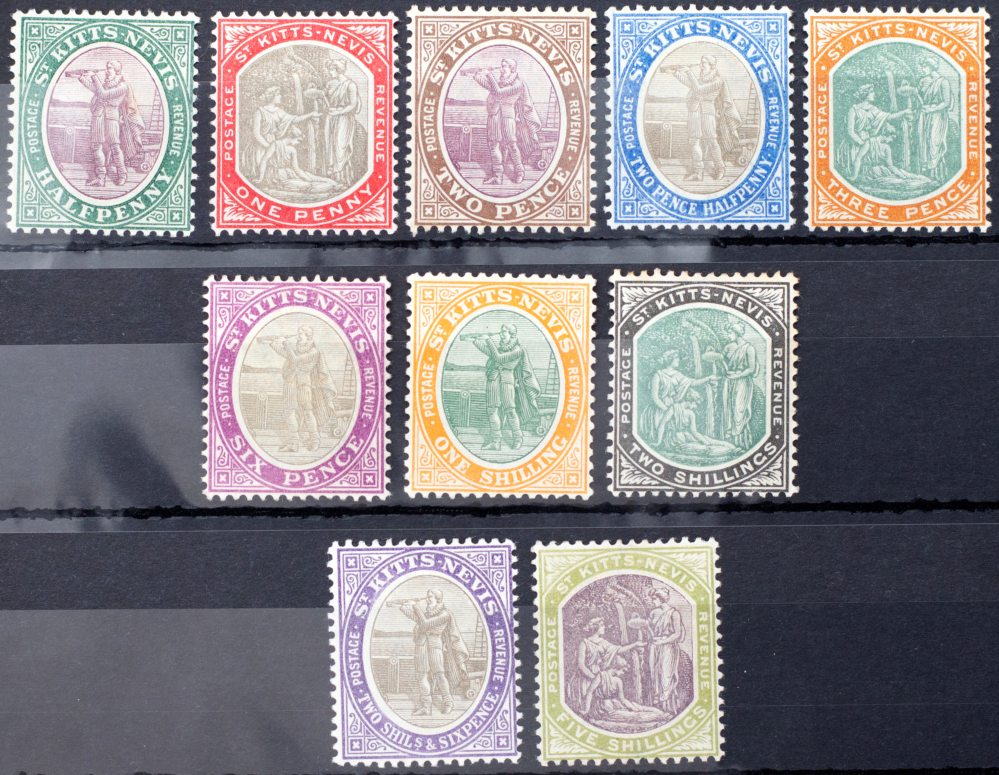 St Kitts-Nevis, Definitives, 1903, Good
