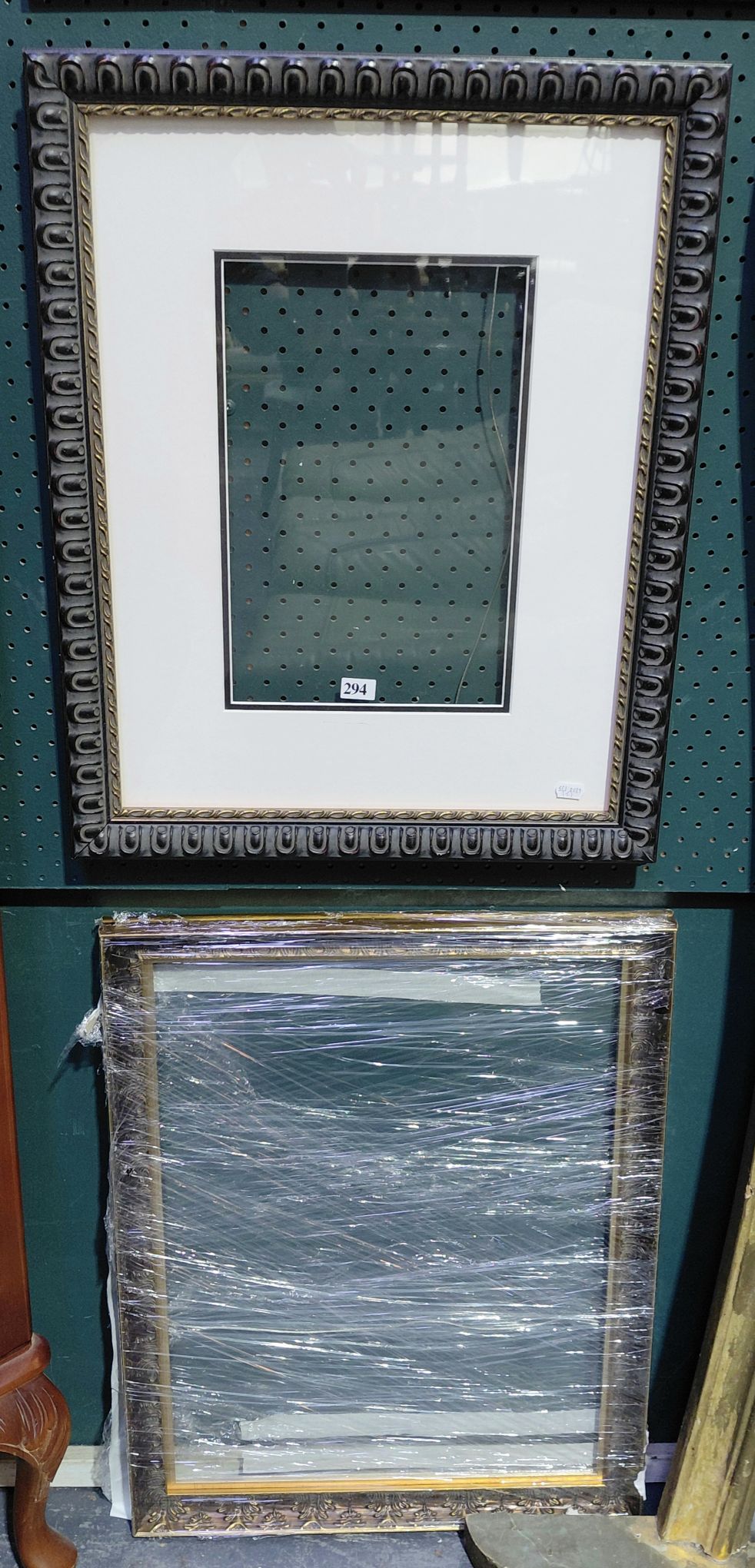294 · TWO ORNATE PICTURE FRAMES