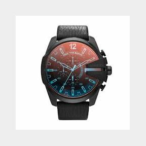 Diesel Mega Chief watch - Black- Bar 4053858561335| 51747/193 HV