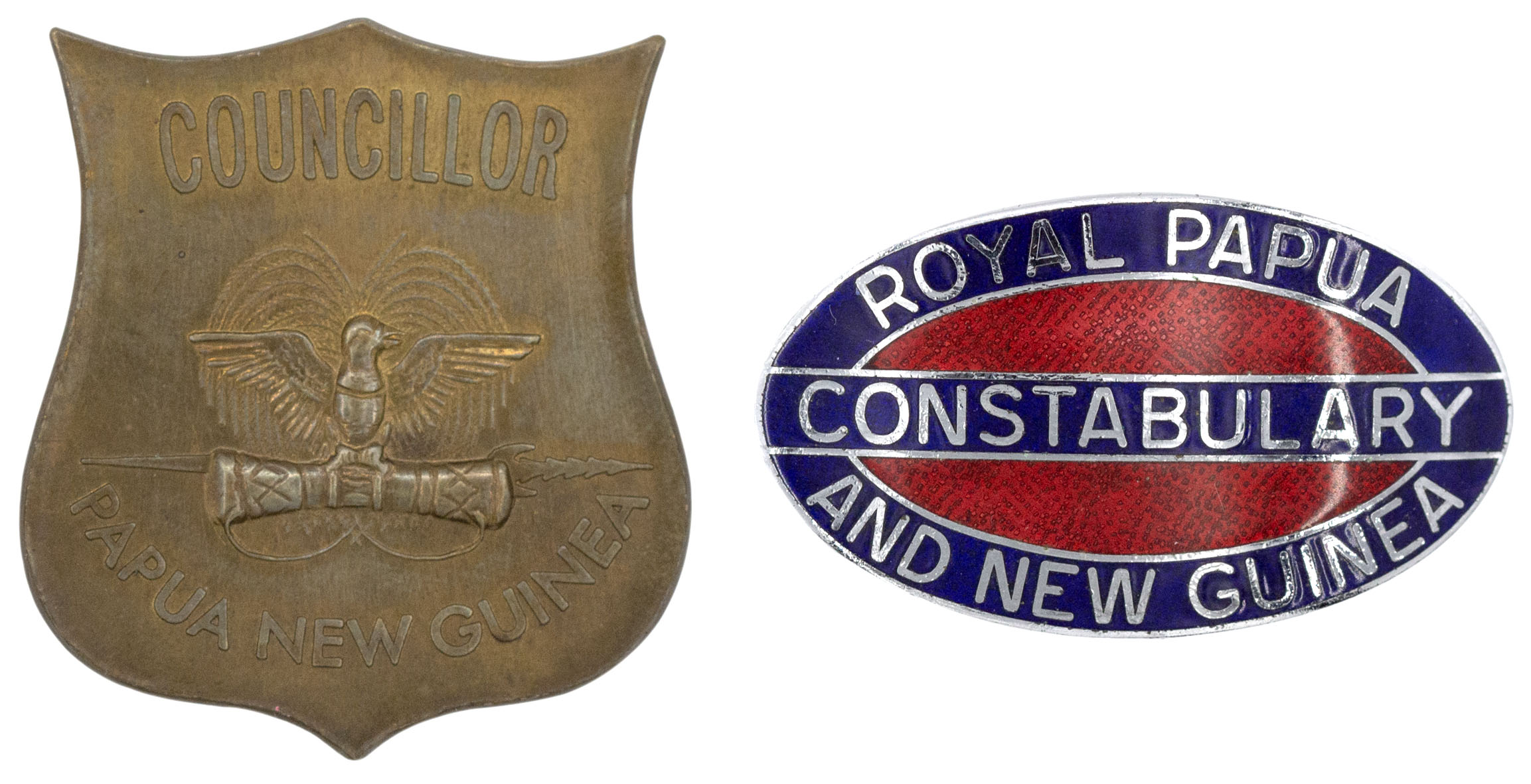 Royal Papua & New Guinea Constabulary Badge EF