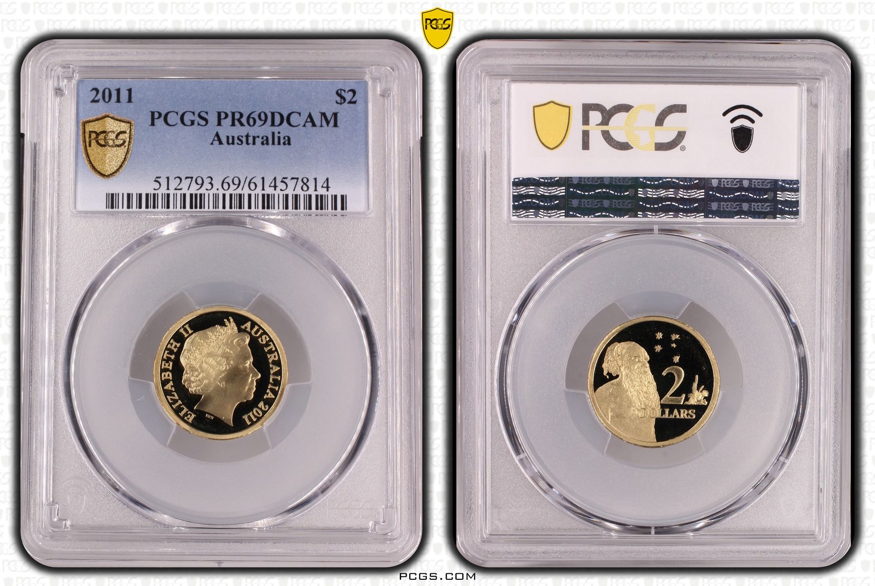 Two Dollar, 2011, PCGS PR69DCAM