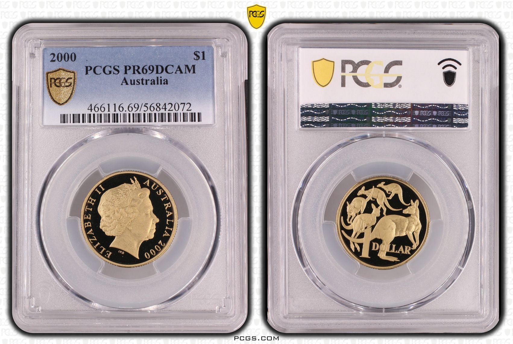One Dollar, 2000, PR69DCAM