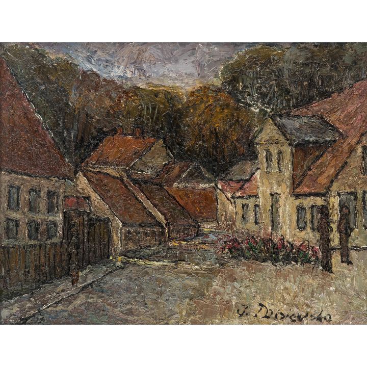 Irena Zmarzlińska-Dzisiewska | Widok na Poznań