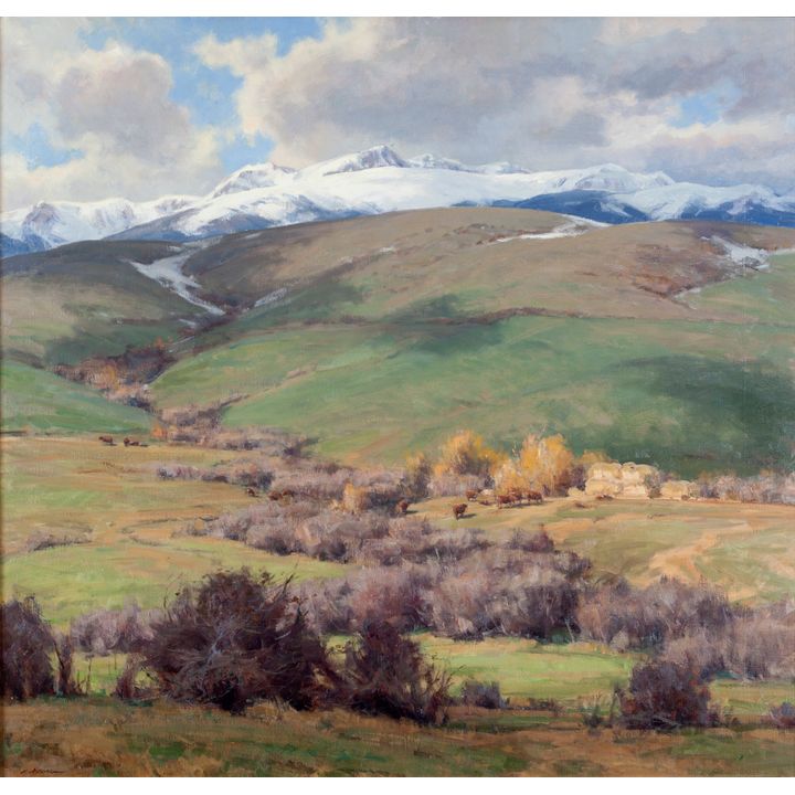 Clyde Aspevig (1951- ), Spring in the Beartooth Mountains