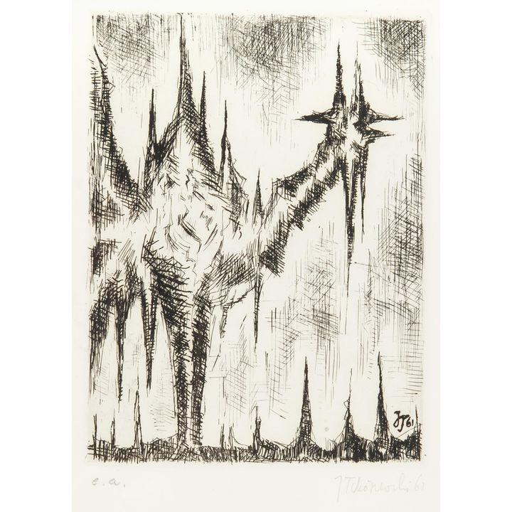 Jerzy Tchórzewski | Kompozycja (Wielbłąd), 1961 r.