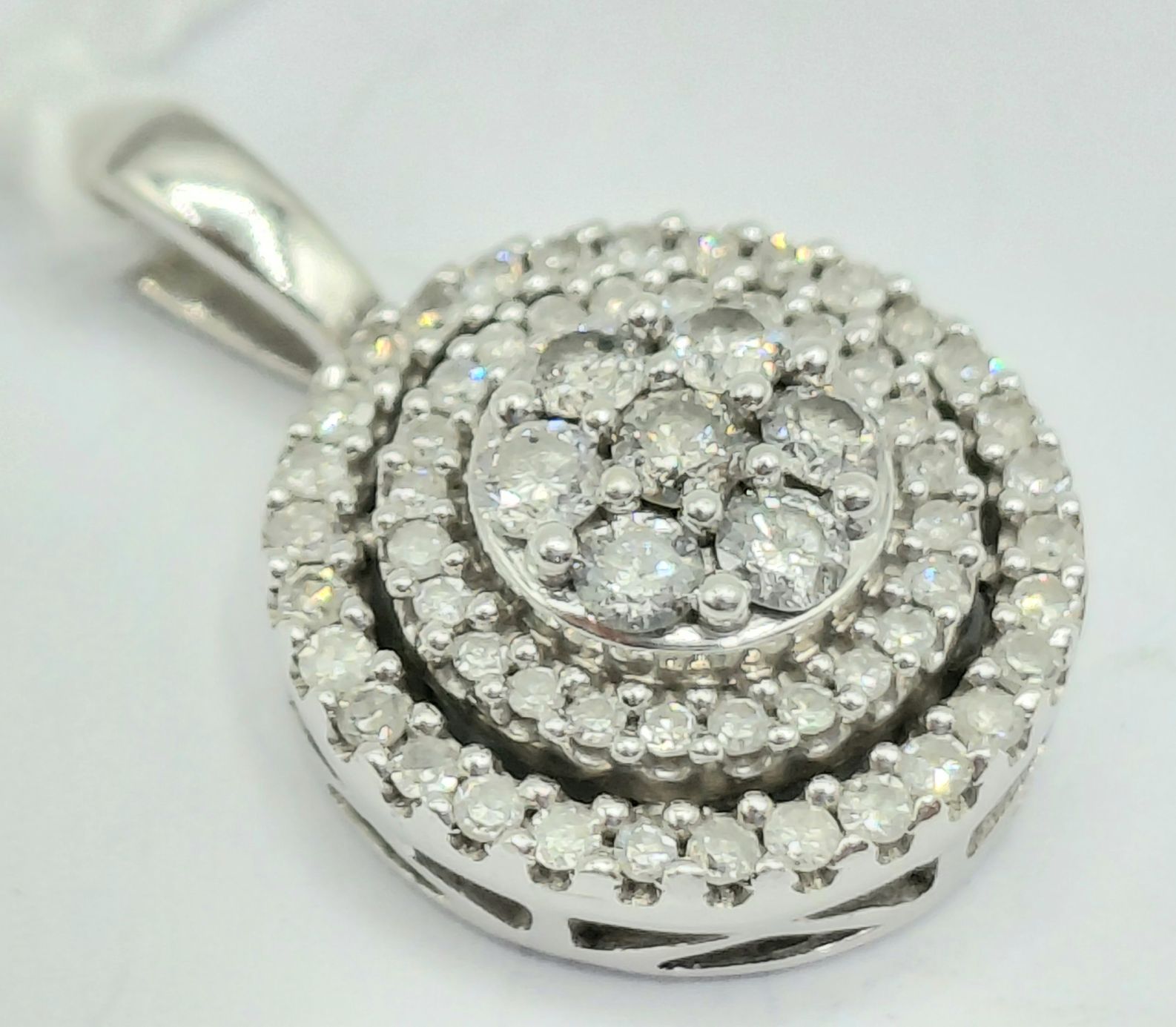 9ct Gold Diamond Pendant