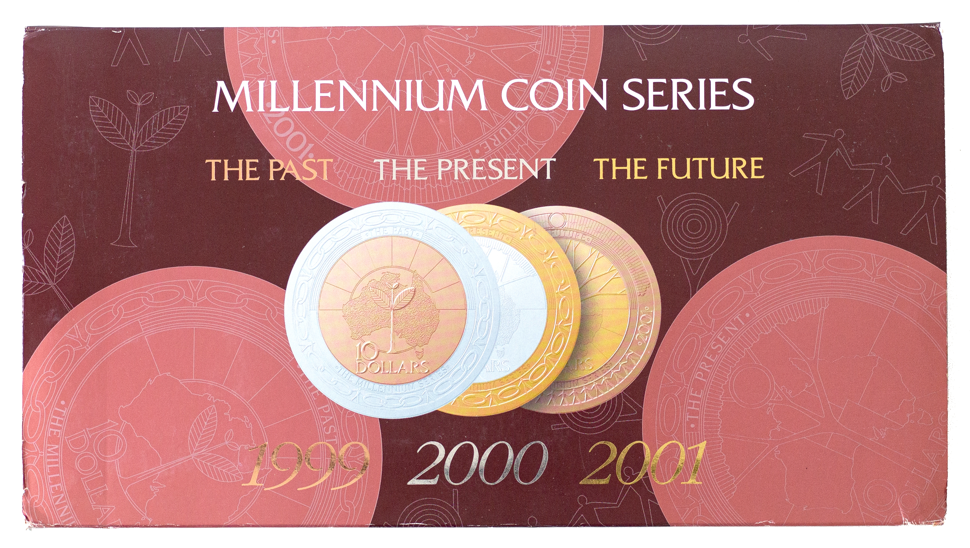 Set, Elizabeth II, Ten Dollars, 1999 - 2001, FDC