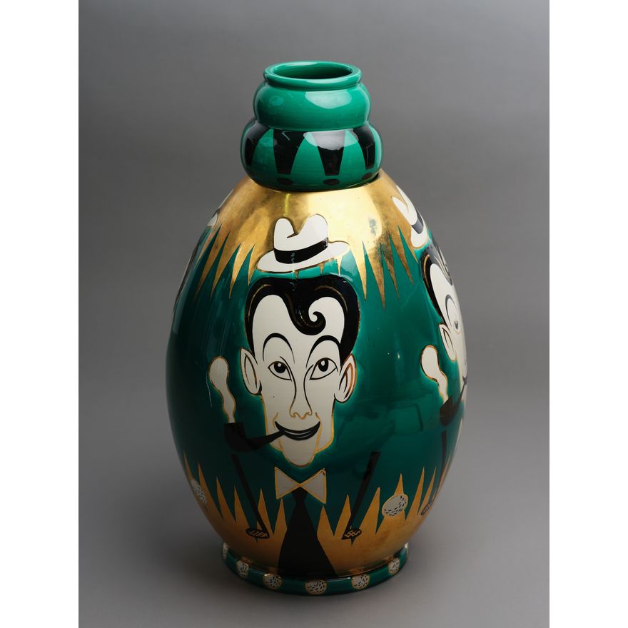 Marco Zanini and Massimo Giacon for Bitossi, Italy - ‘A Celebration of Sub Genius’ Vase (1996)
