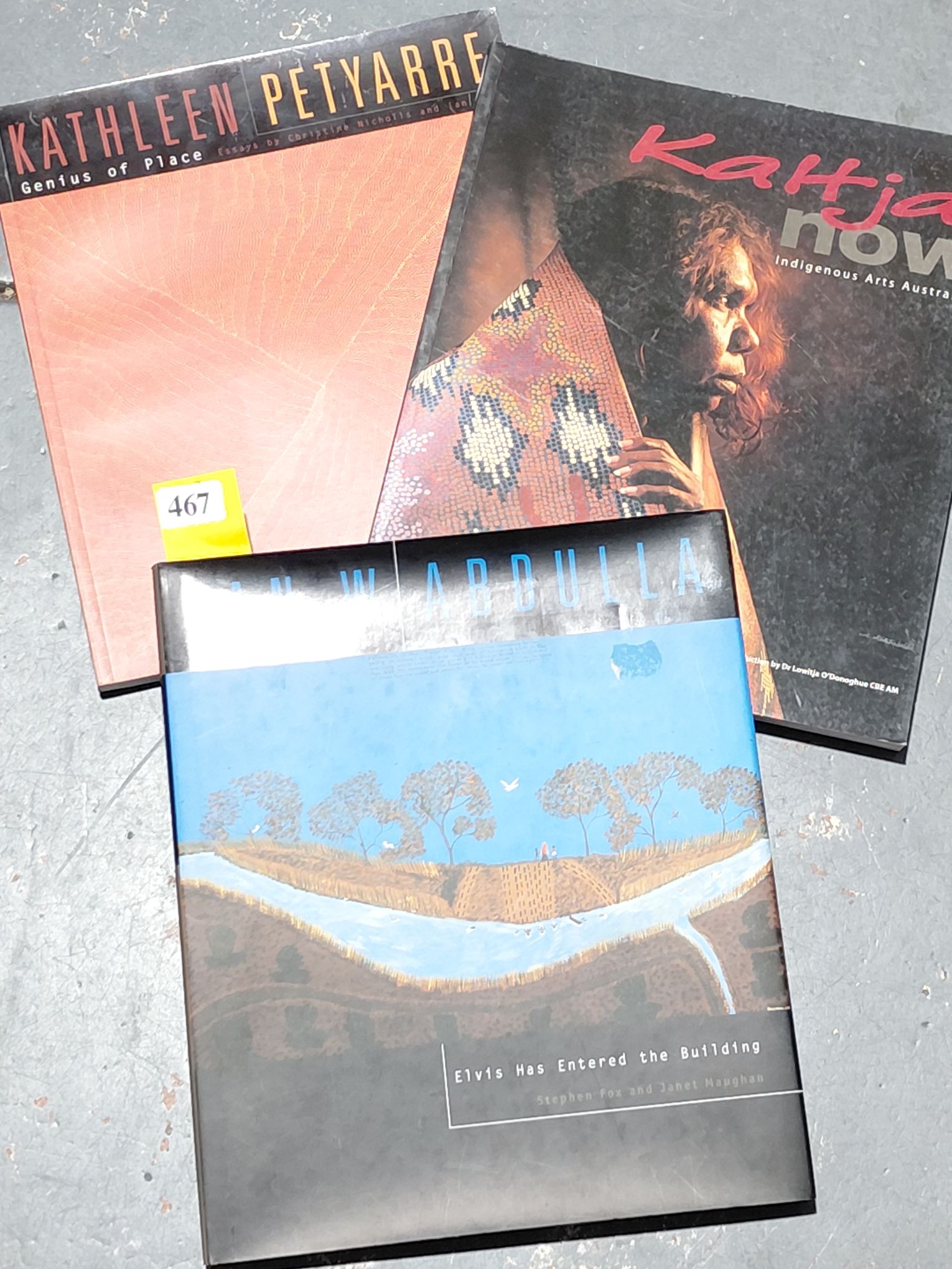 467 · ABORIGINAL ARTISTS REFERENCE BOOKS