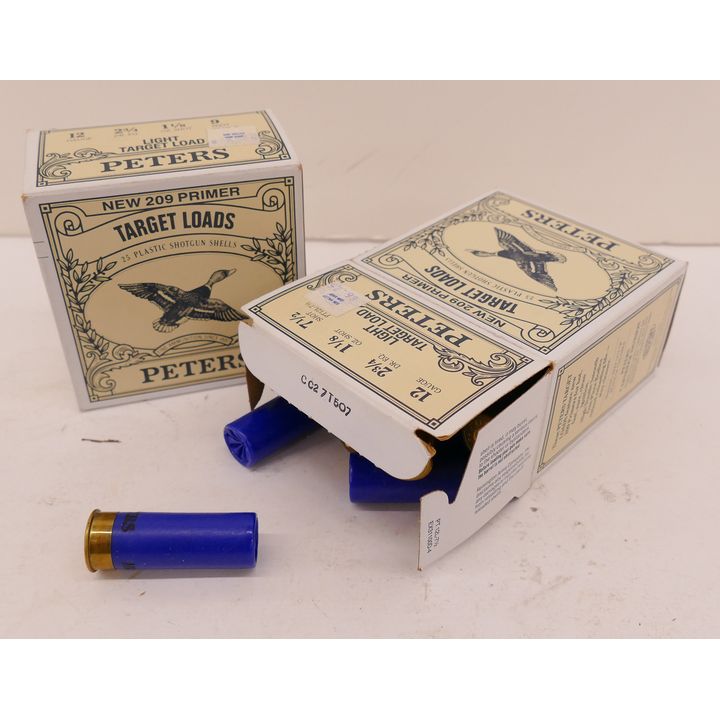 42pc Peters 12 Gauge Target Load Shotgun Ammunition.
