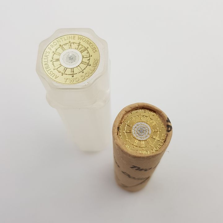 Aus. Frontline Worker's $2 Coin Roll
