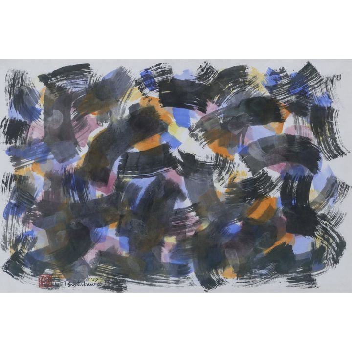 George Tsutakawa ''Summer Festival'' 1957 Sumi & Gansai
