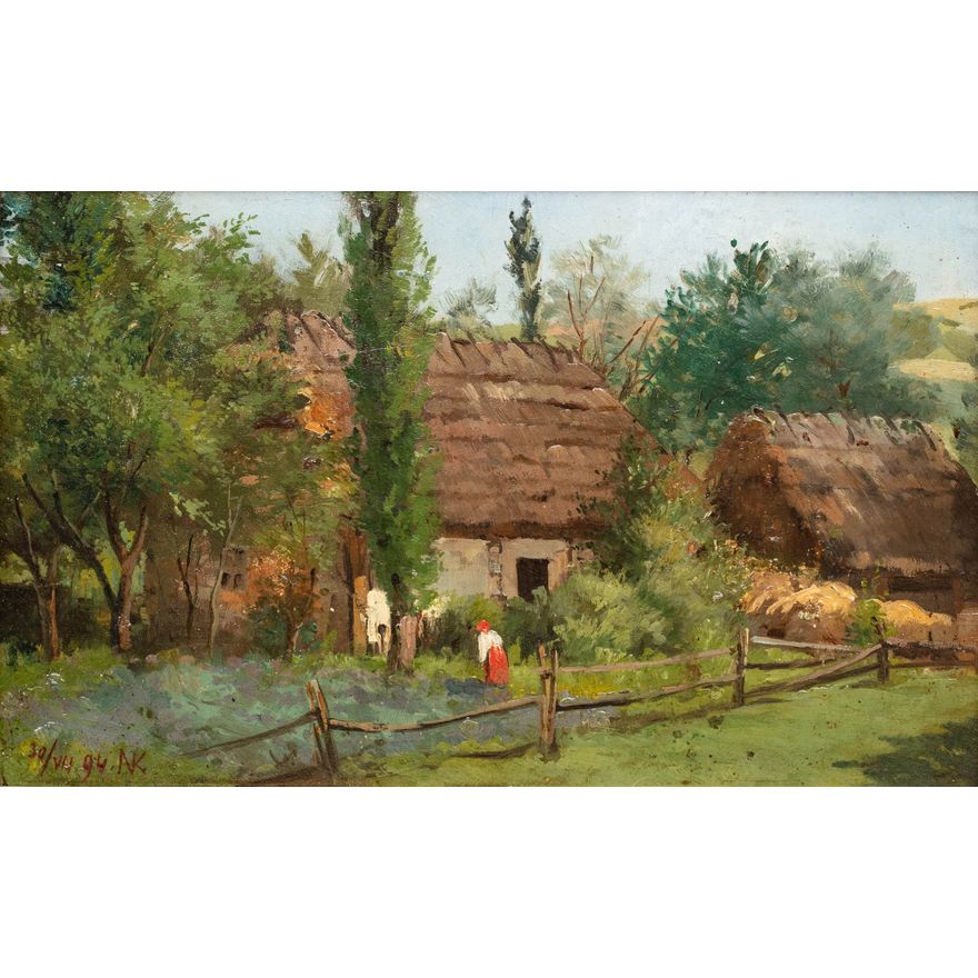 Zagroda wiejska, 1894 r.