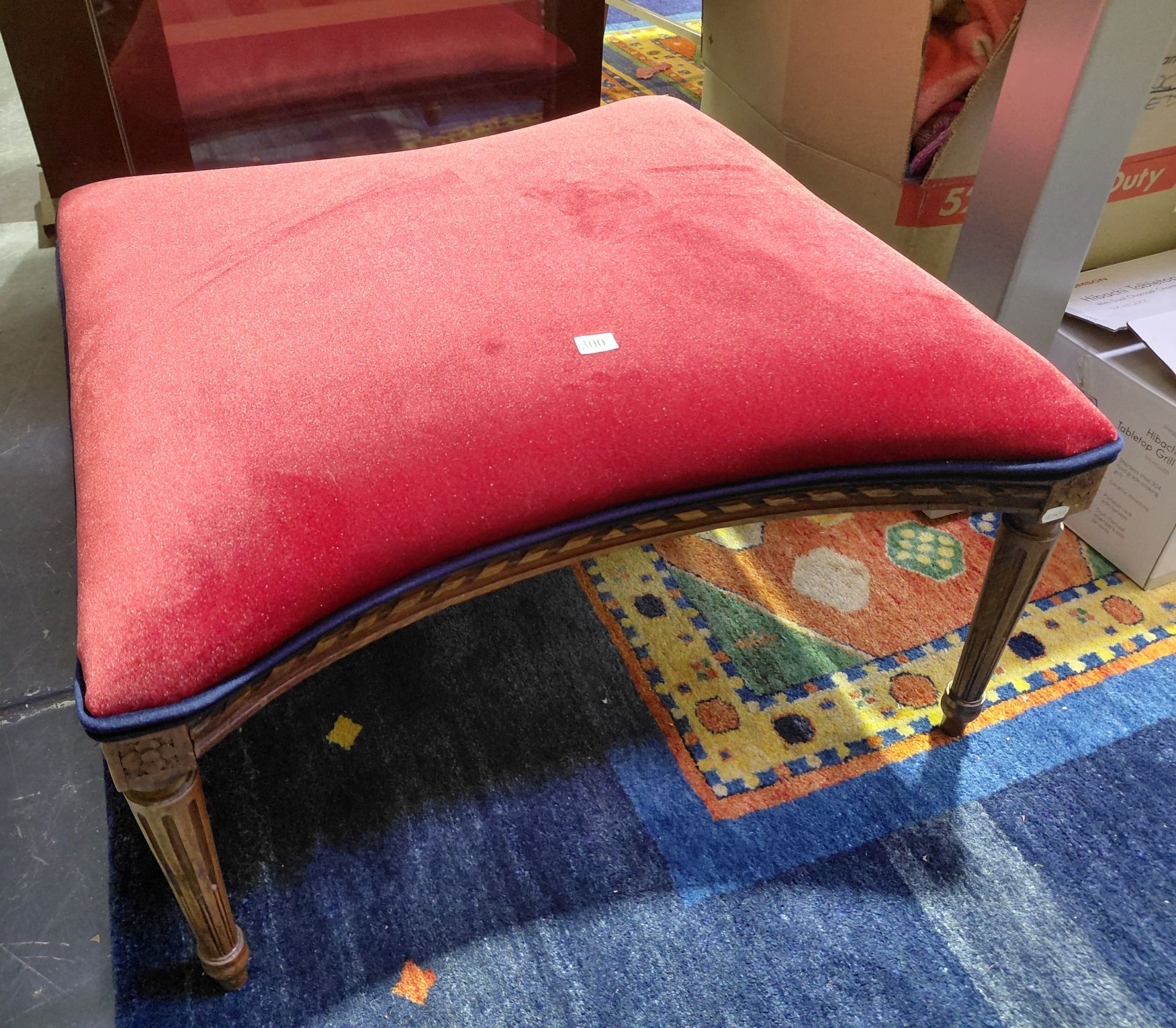 300 · 19TH CENTURY FRENCH STOOL