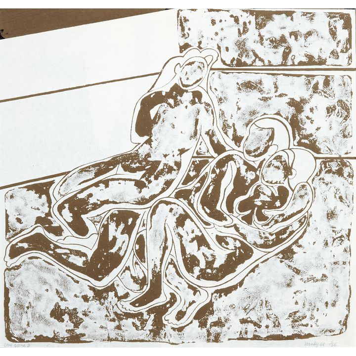 Pat Hanly 'Love Scene B'