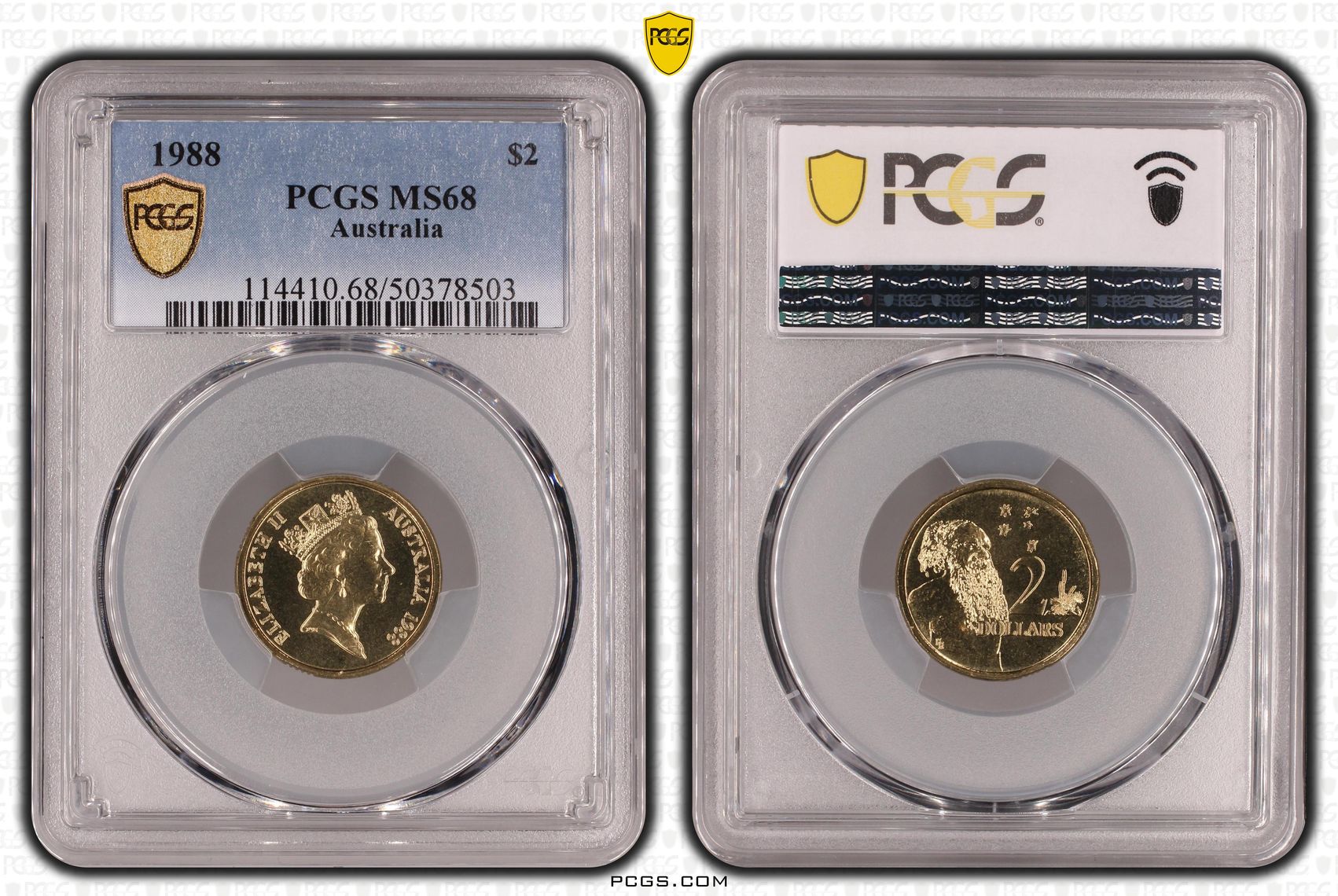 Two Dollar, 1988, PCGS MS68