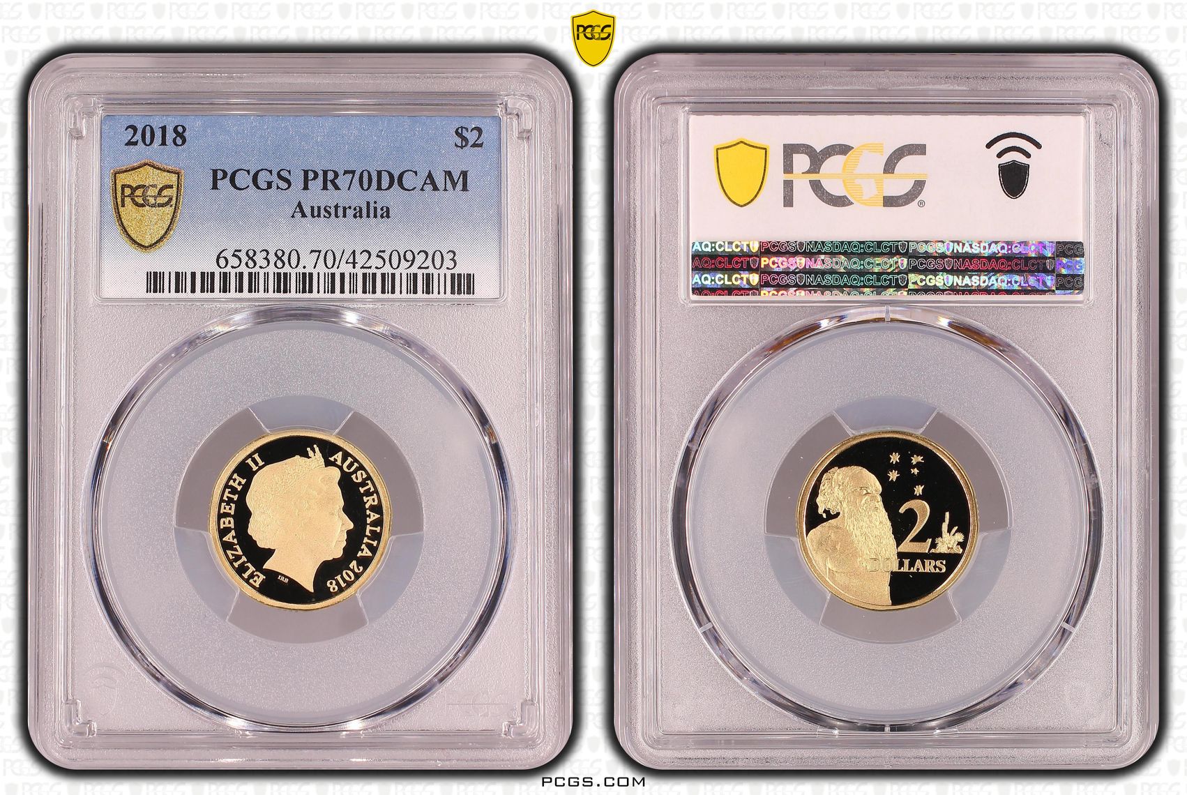 2018 Australia Two Dollar, $2 30th Anniversary Designed by Ian Rank-Broadley PCGS - PR70DCAM POP 39/0 -203