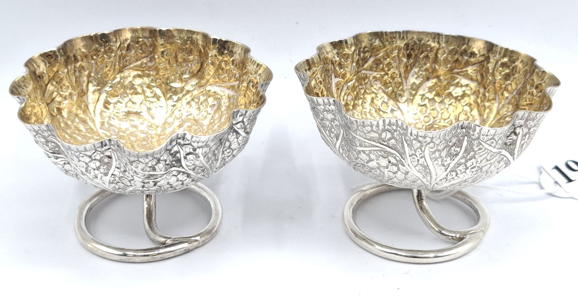 A Pair Of Silver Serving Dishes