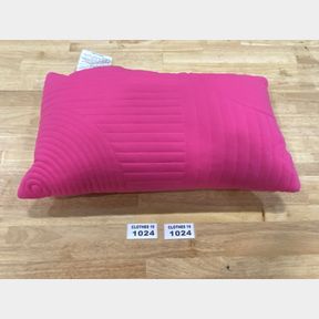 PINK QUILTED LUMBAR THROW PILLOW - ROOM ESSENTIALS