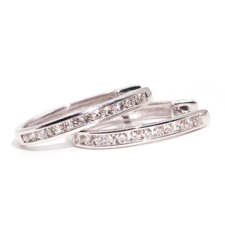 9ct Diamond Earrings