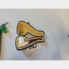 Paykoc Genuine Block Meerschaum Hand Carved Pipe