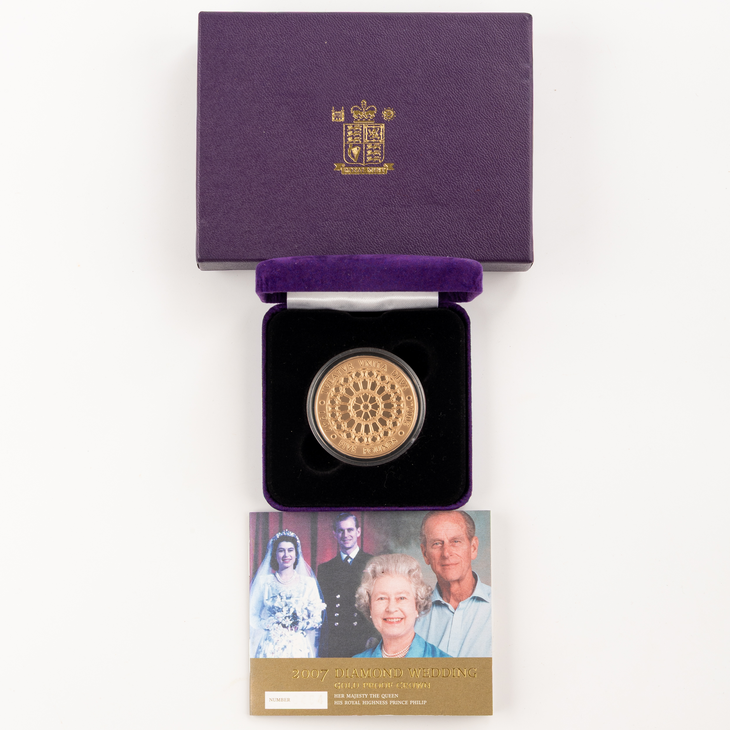 Great Britain, Royal Mint, Five Pounds, 2007, FDC