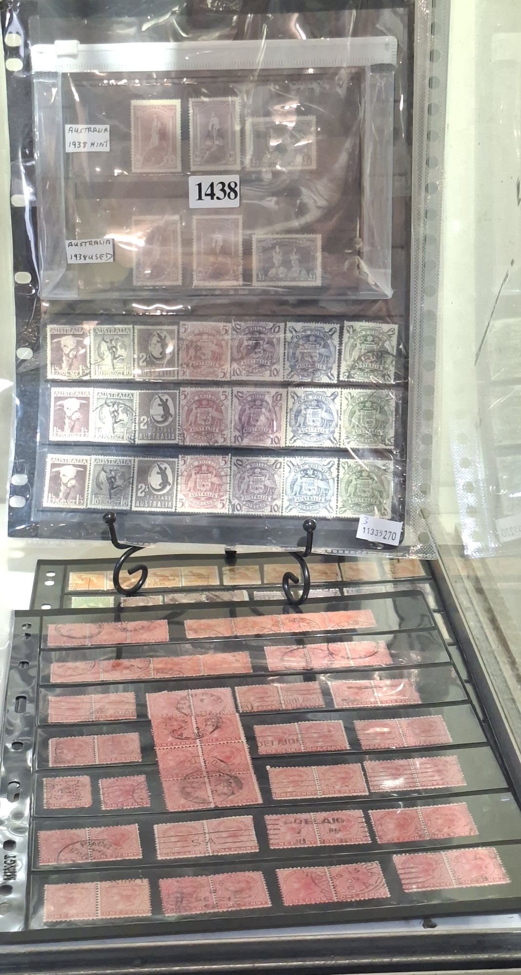 Three Sheets Of Australian Stamps