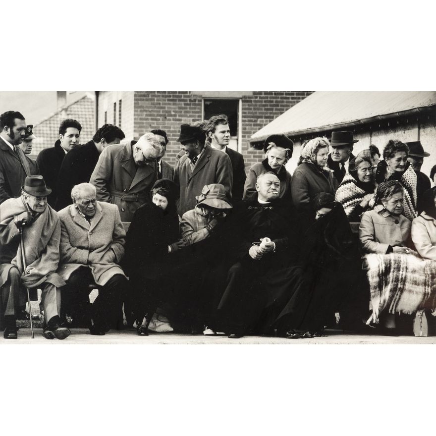 Ans Westra 'Inia Te Wiata Funeral, Otaki, 1971'