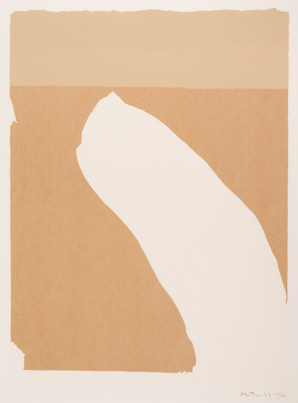 Robert Motherwell
(American, 1915-1991)
Untitled (from the Flight portfolio) , 1970