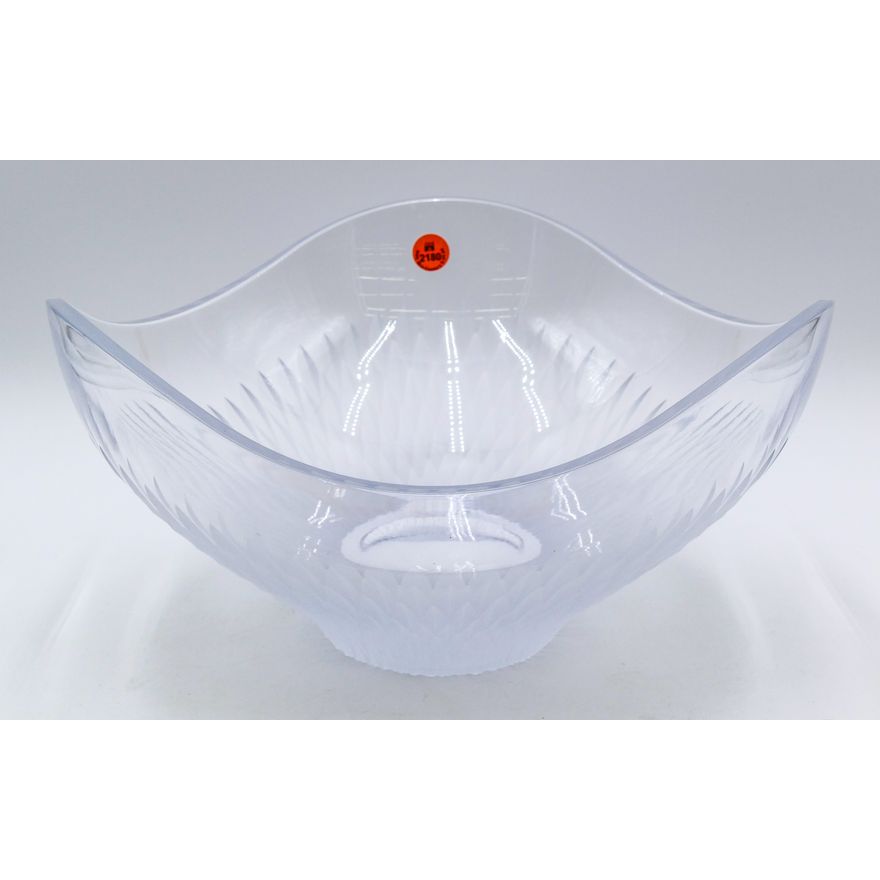 Villeroy & Bach Cut Crystal Feather Bowl 12''