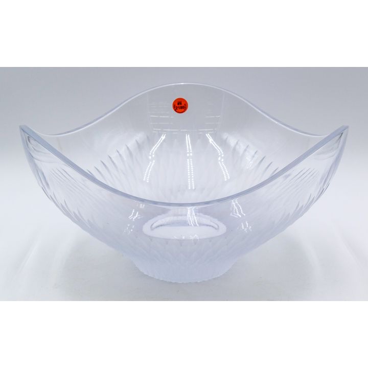 Villeroy & Bach Cut Crystal Feather Bowl 12''