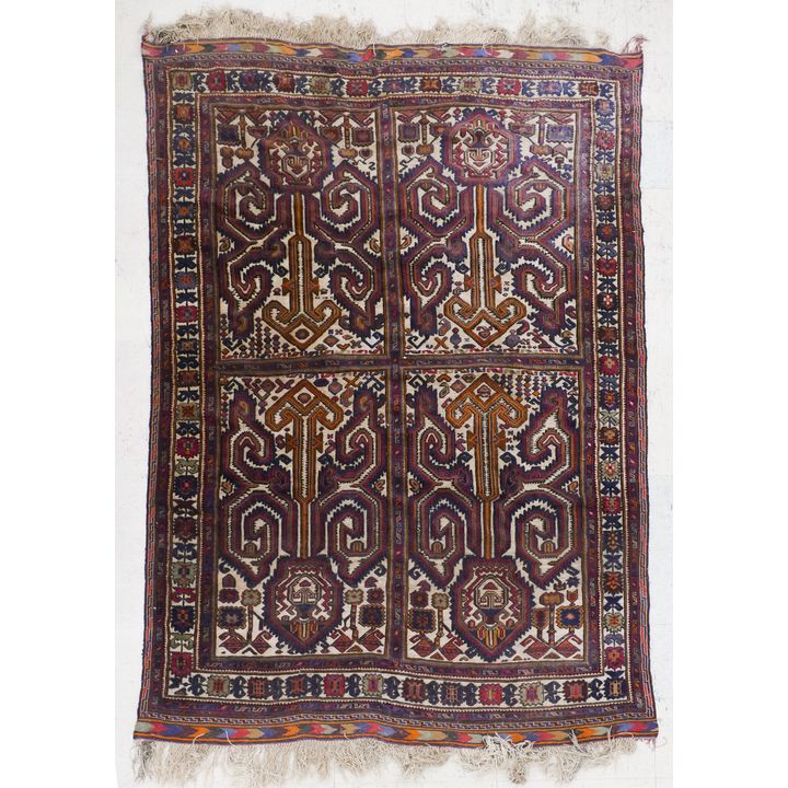 Semi-Antique Tribal Rug- 9'6'' x 6'5''