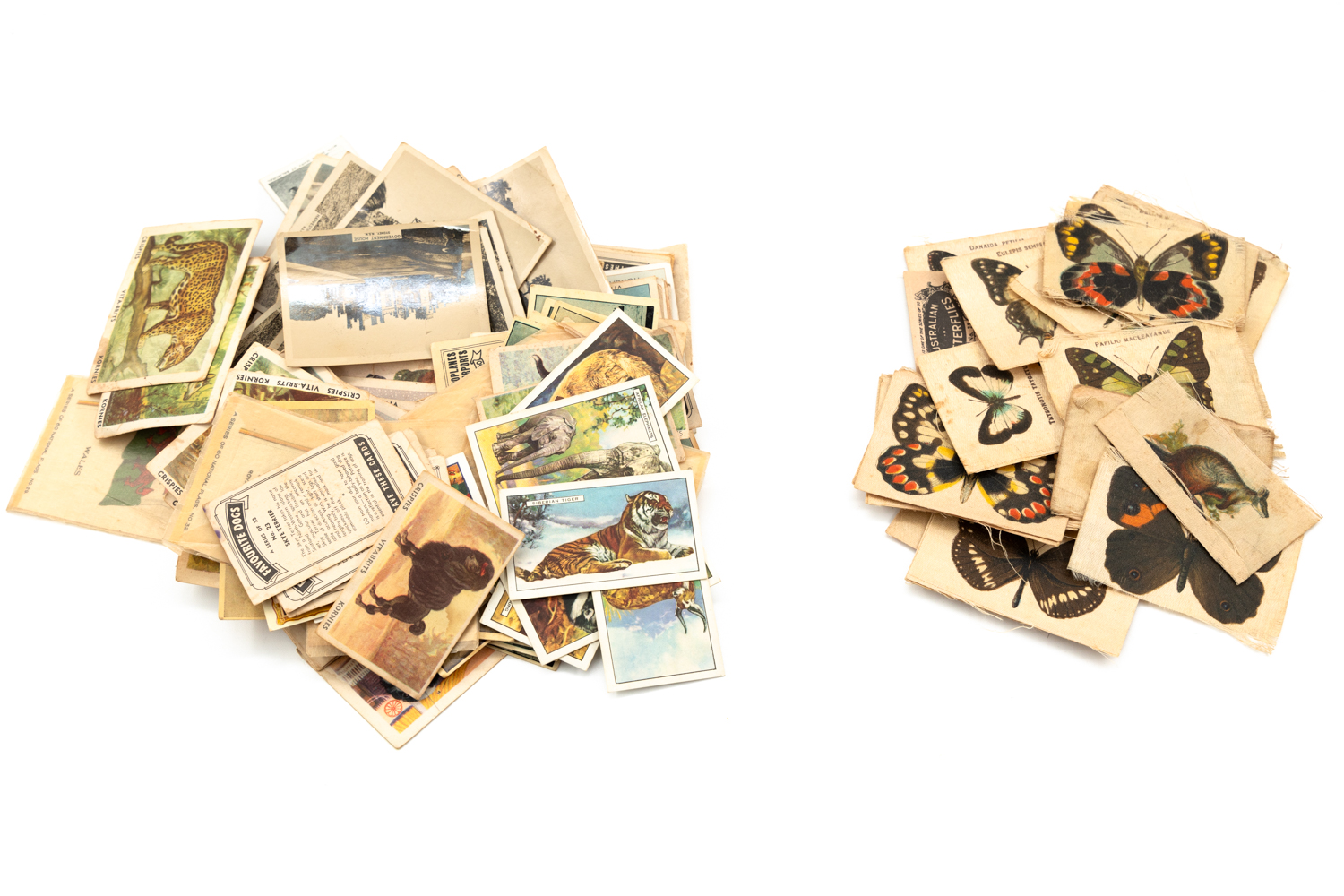 Cigarette Cards, Accumulation, 1930s - 1950's, Very Fine