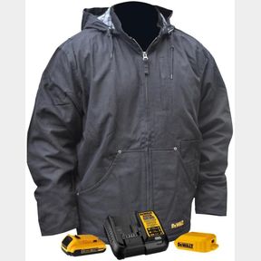 DEWALT HEATED GEAR HEAVY DUTY HEATED WORK JACKET DCHJ076ABD1-M SZ M