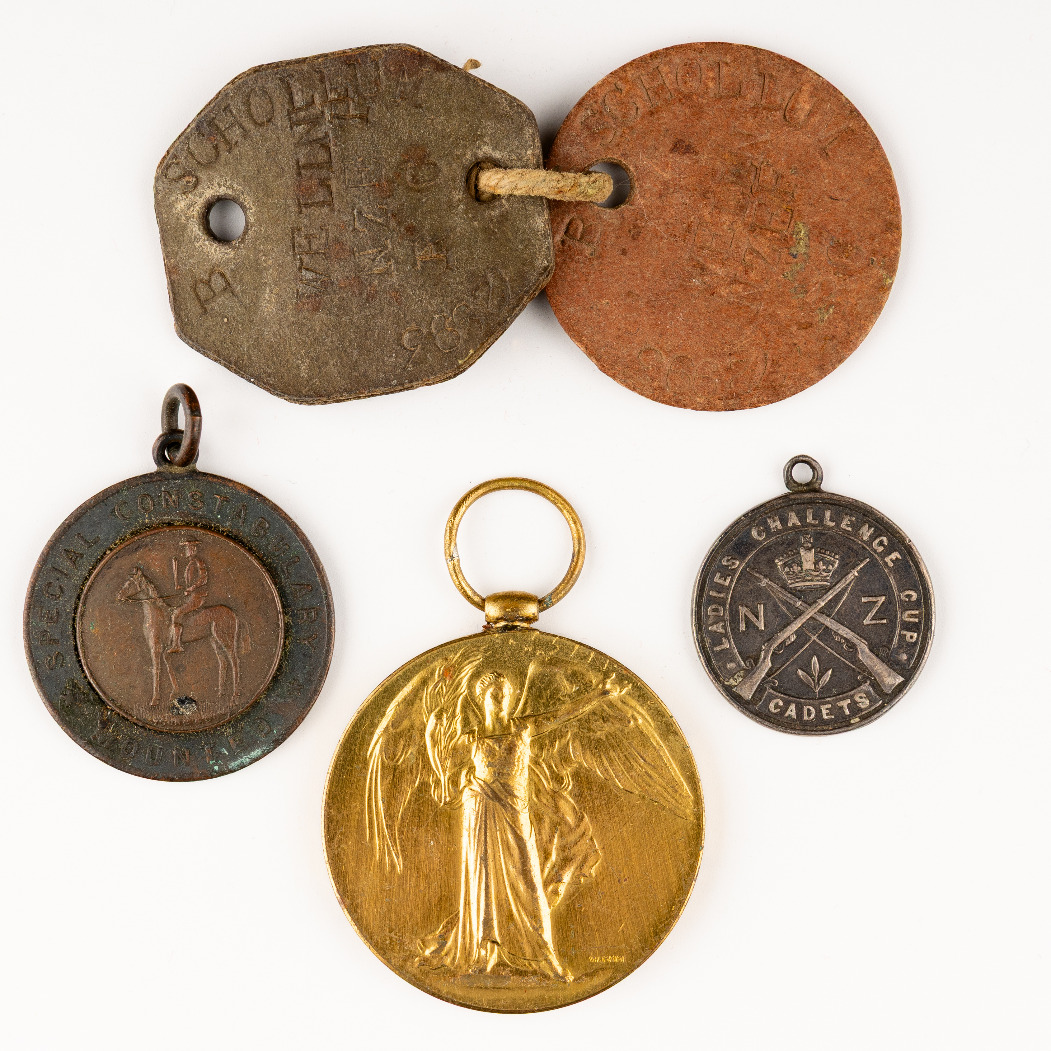 New Zealand, Victory Medal & Miscellaneous, 1914 - 1919, VF - EF