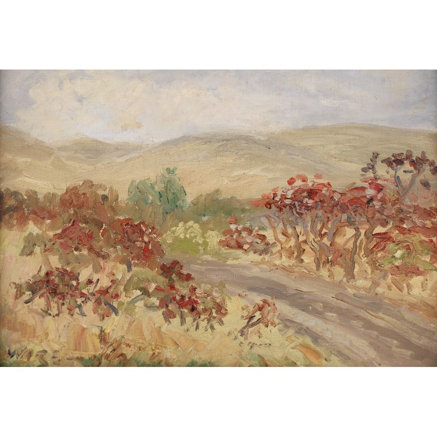 Melville Wire ''Canyon Road'' Oil