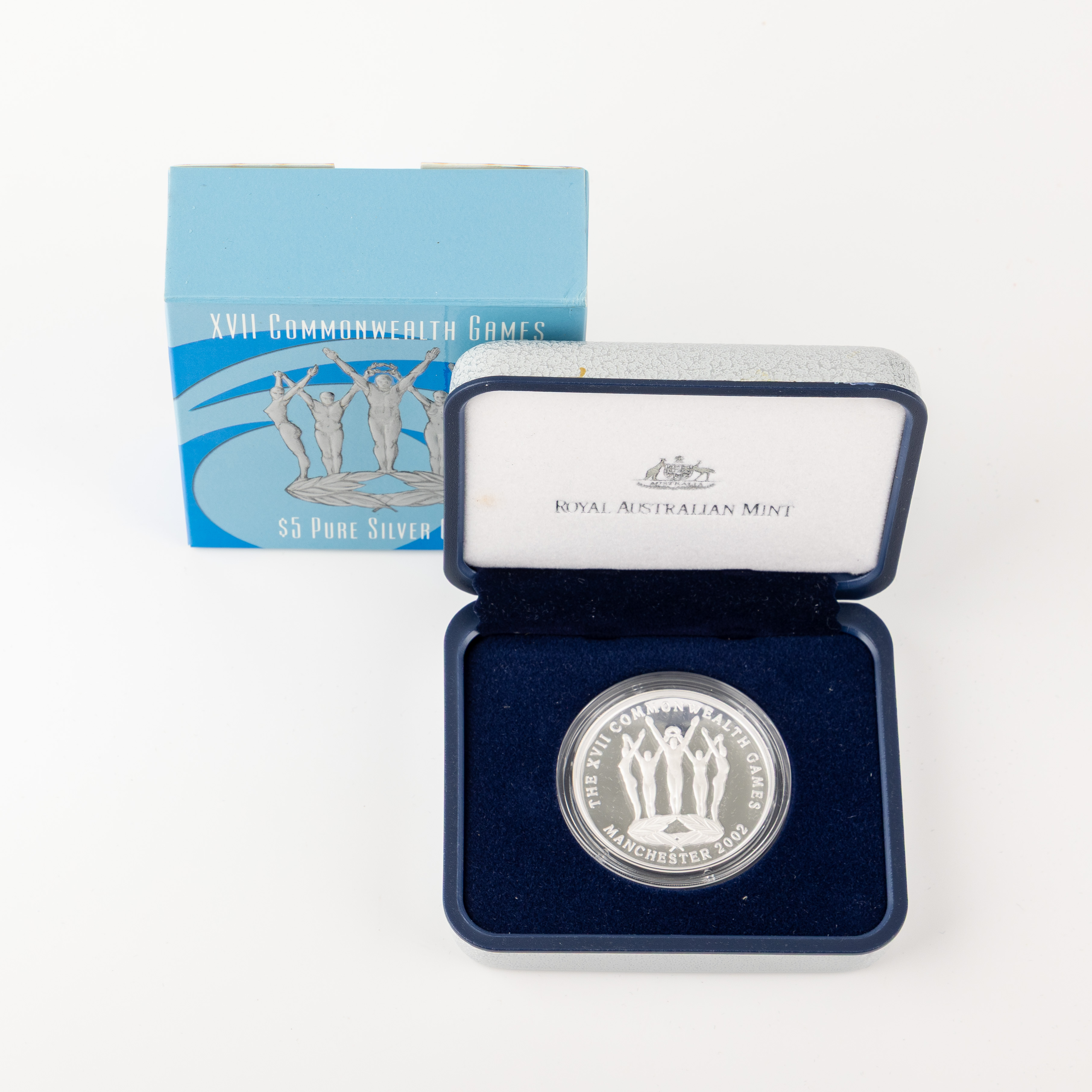 XVII Commonwealth Games Silver Proof, Five Dollars, 2002
