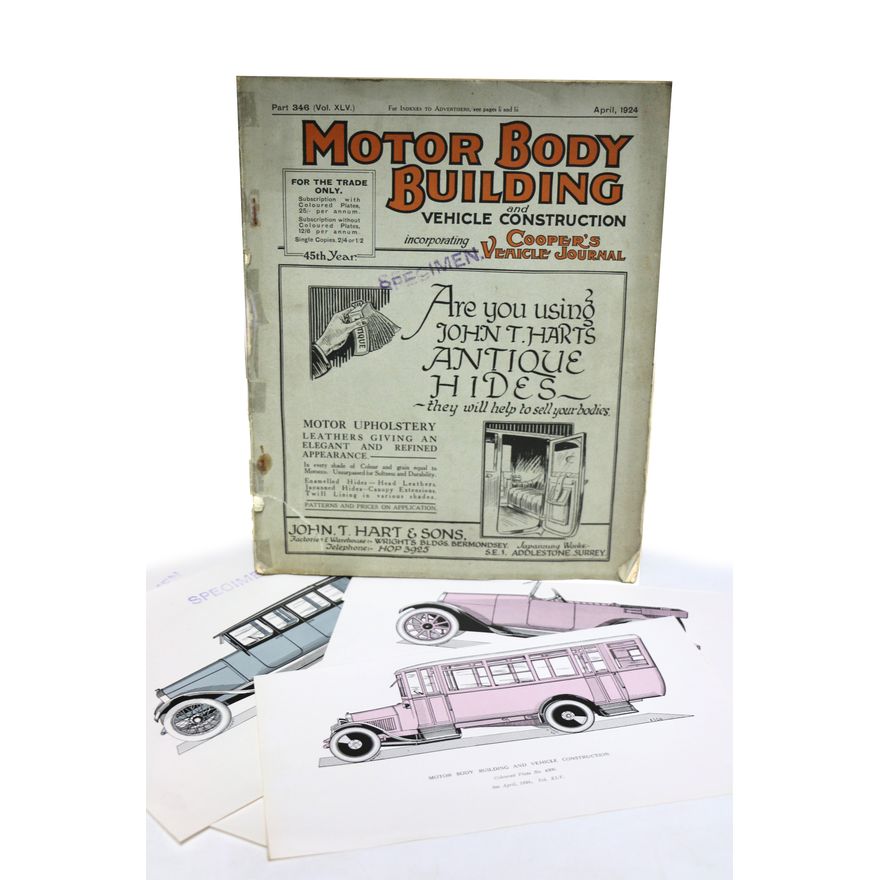 MOTOR BODY BUILDING  - and Vehicle Construction incorporating Cooper's Vehicle Journal