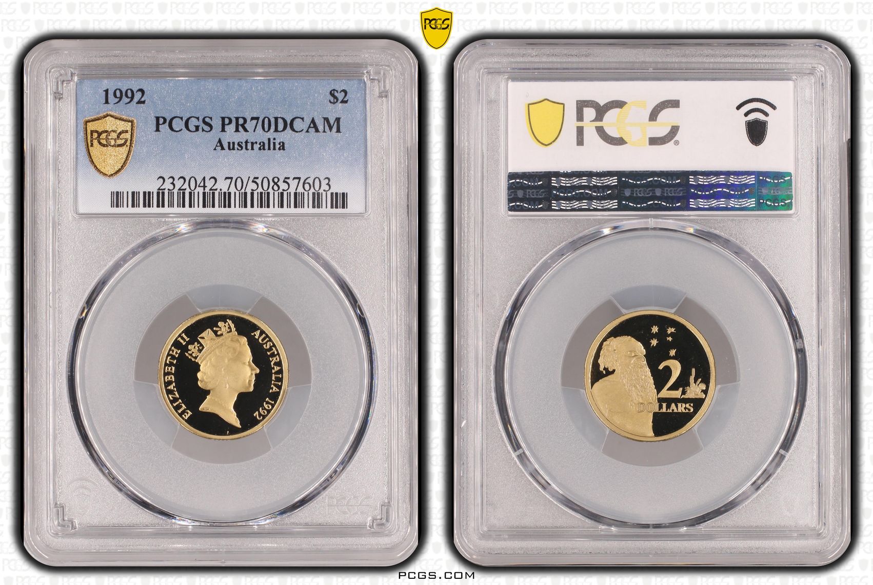 Two Dollar, 1992, PCGS PR70DCAM