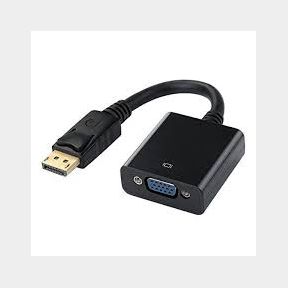 Display Port to VGA - Black - Bar 9901062346598- 51748/10622 AS B1 (S9)