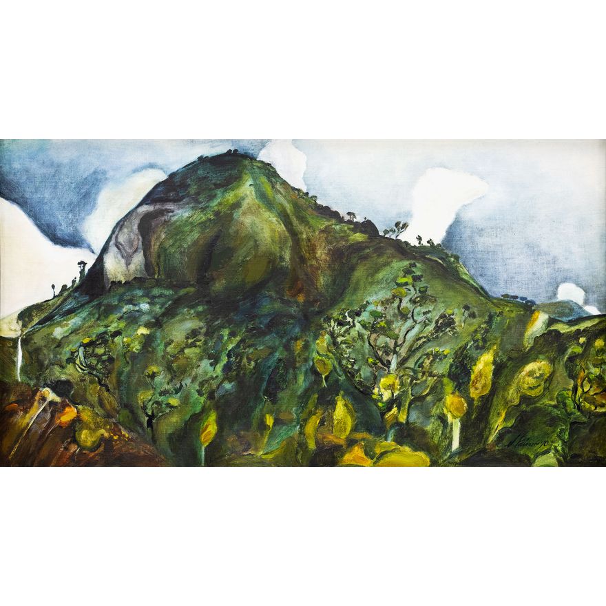Stanley Palmer 'Clouds Pass Behind the Ridge, Huia'