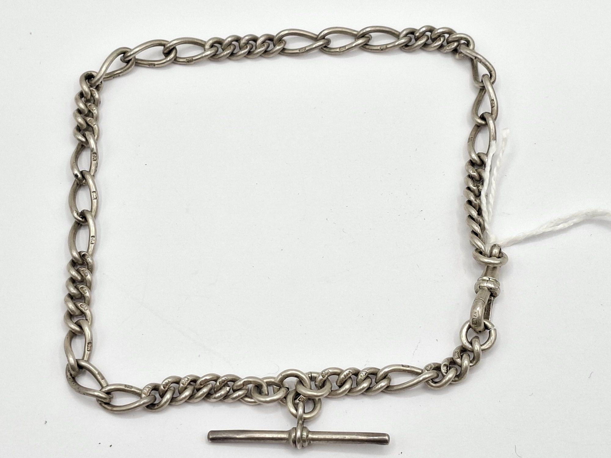 1007 · STERLING SILVER ALBERTINA WATCH CHAIN