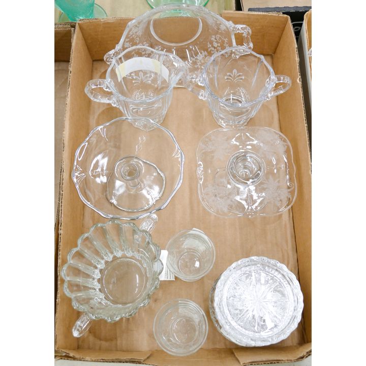 Box Crystal Sugar & Creamer etc.