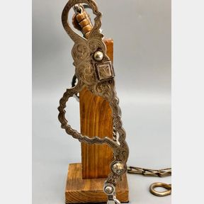 Norm Vogt High Port Bit with Rein Chains