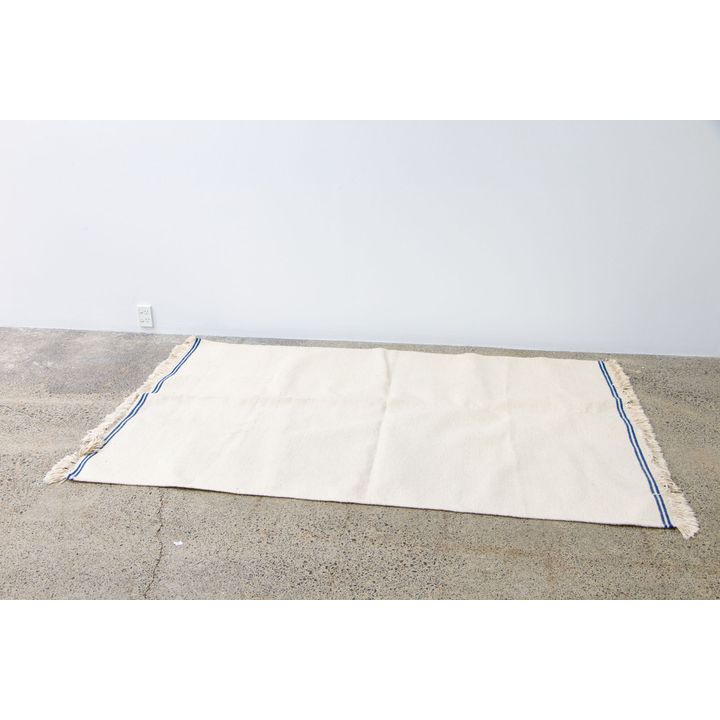 Woollen floor rug