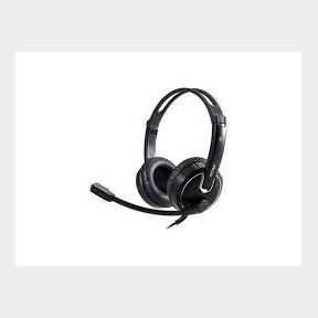 Mecer USB Type C / Type A headphone with microphone - S-ek3-c03bk | Bar 9902160495362 - 51745/2072 SN B2 (S11)
